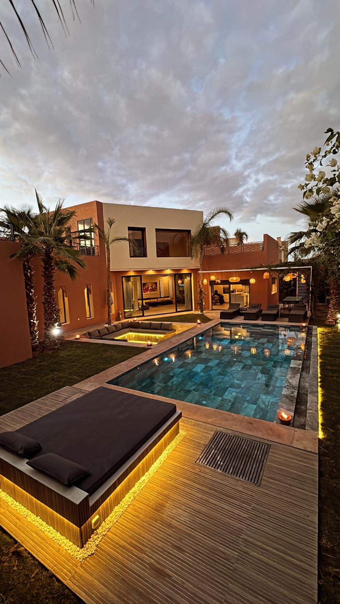 Villa Mattia Piscine Chauffee Sans Vis A Vis Μαρακές Εξωτερικό φωτογραφία